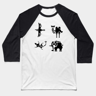 Divine Beasts Baseball T-Shirt